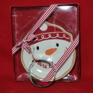 Hallmark Plate & Cookie Cutter Set